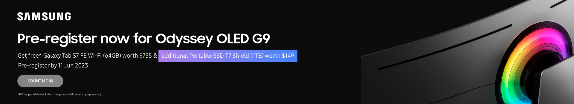 Samsung Odyssey OLED G9