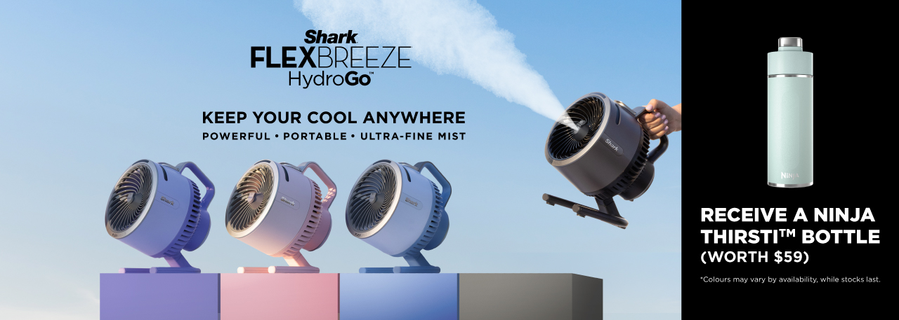 SHARK HYDROGO PORTABLE FAN