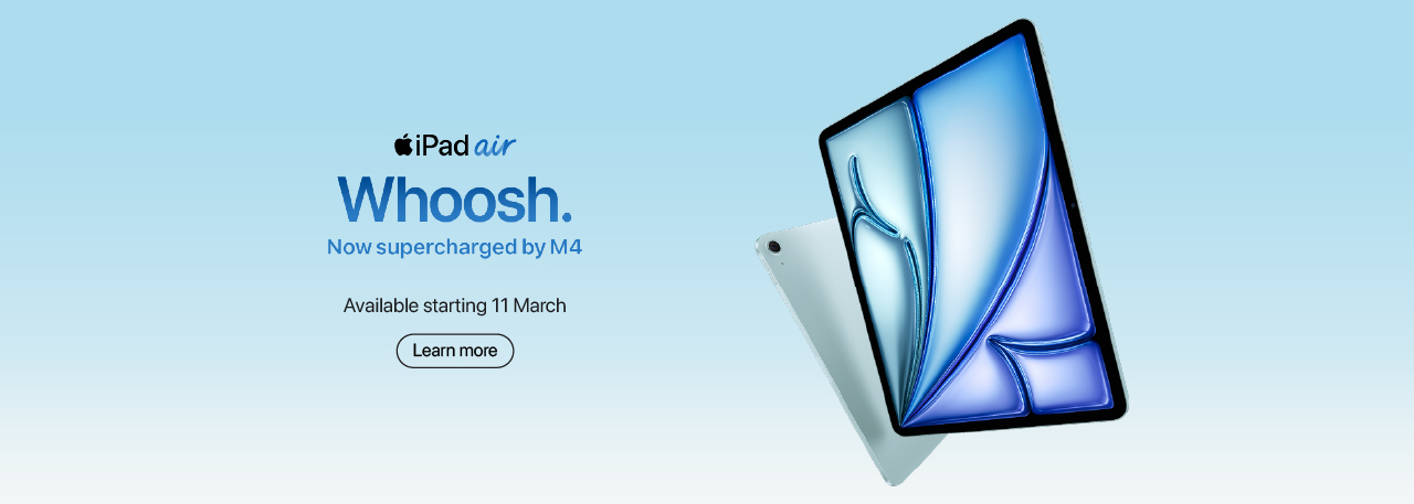 iPad Air M4 Learn More