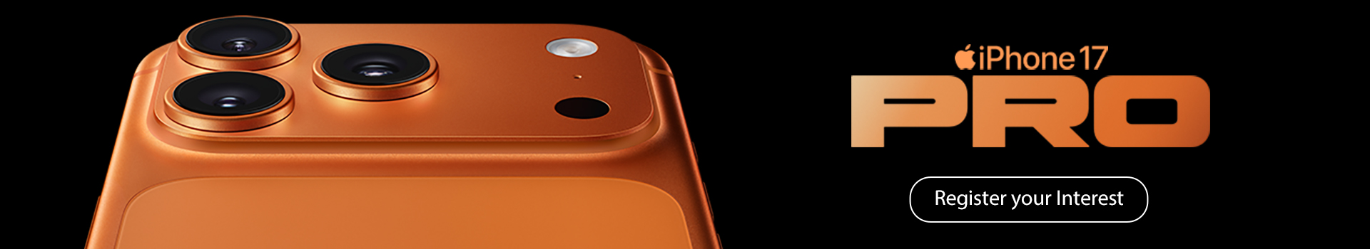 iPhone 17 Pro Registration of Interest