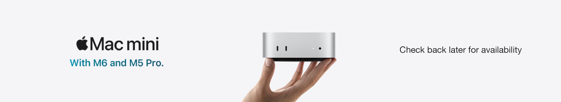 Mac Mini Coming Soon