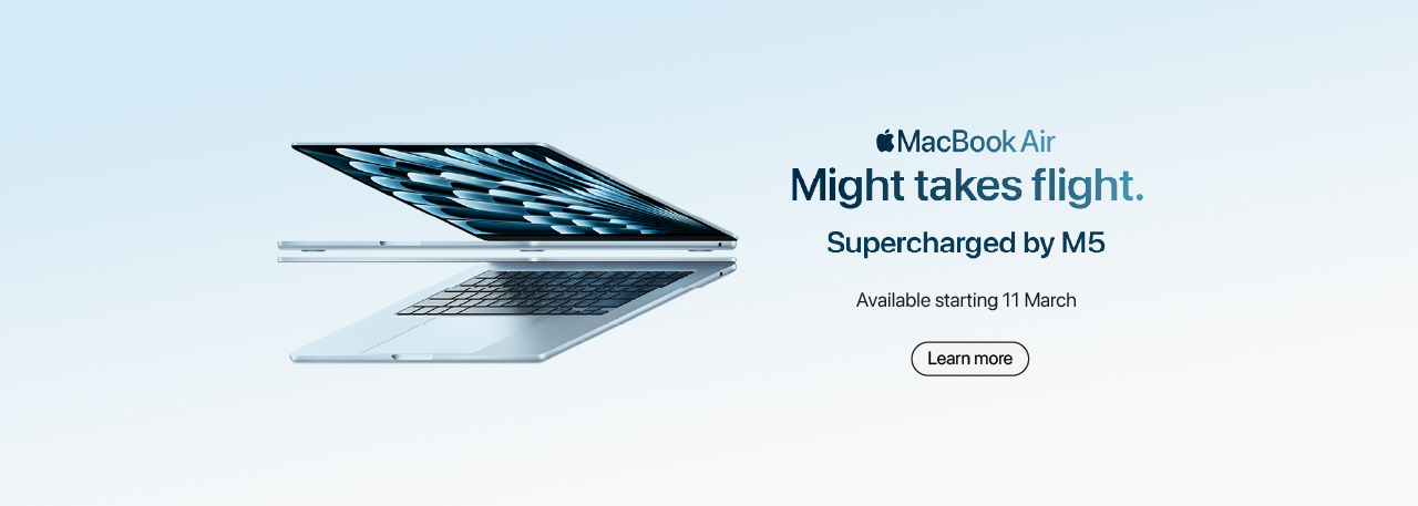MacBook Air M5 Learn More