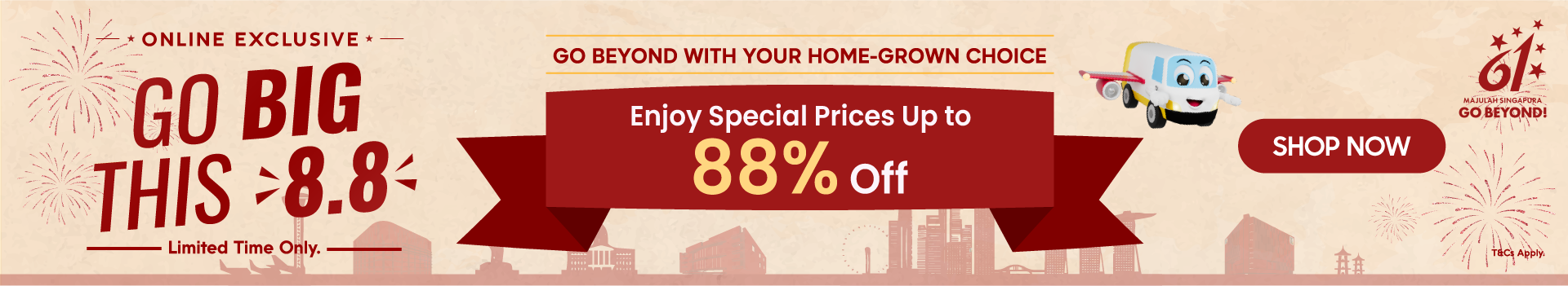8.8 Sale