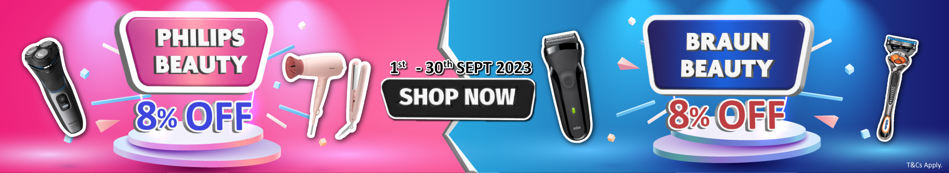Philips & Braun 8% OFF