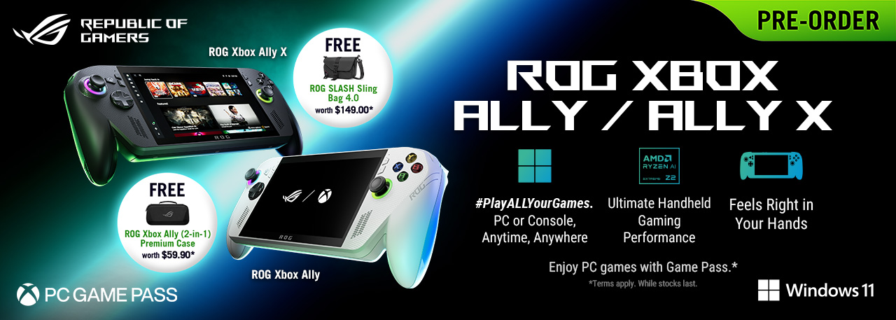 ROG Xbox Ally and Ally X
