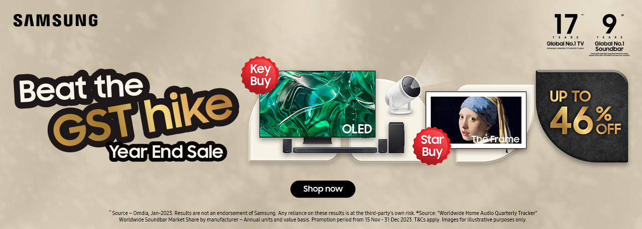 SAMSUNG TV YEAR END SALE 
