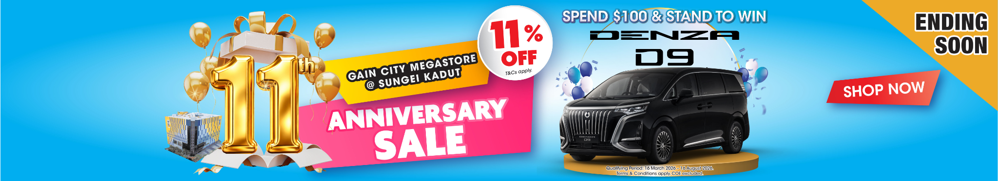 SKM 11TH ANNIVERSARY SALE