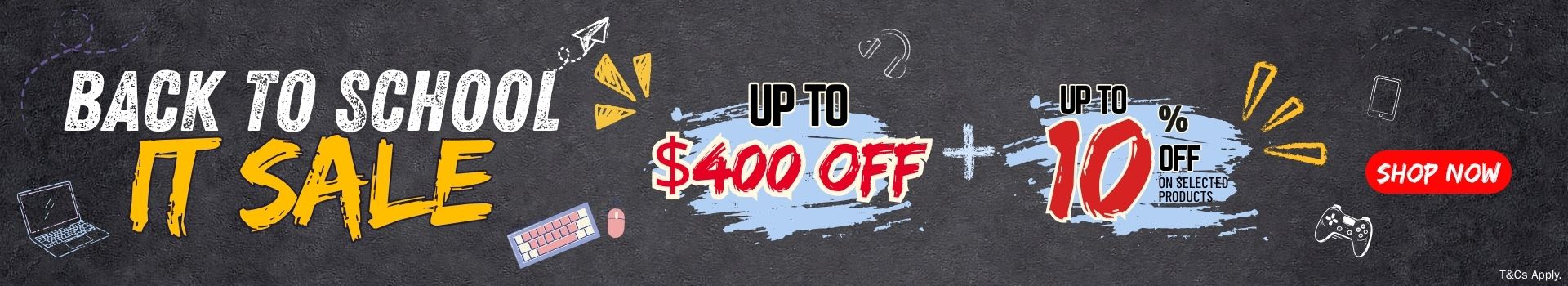 BACK TO SCHOOL IT SALE