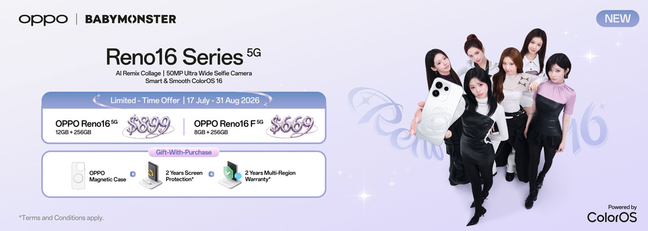 OPPO RENO 16 & 16F