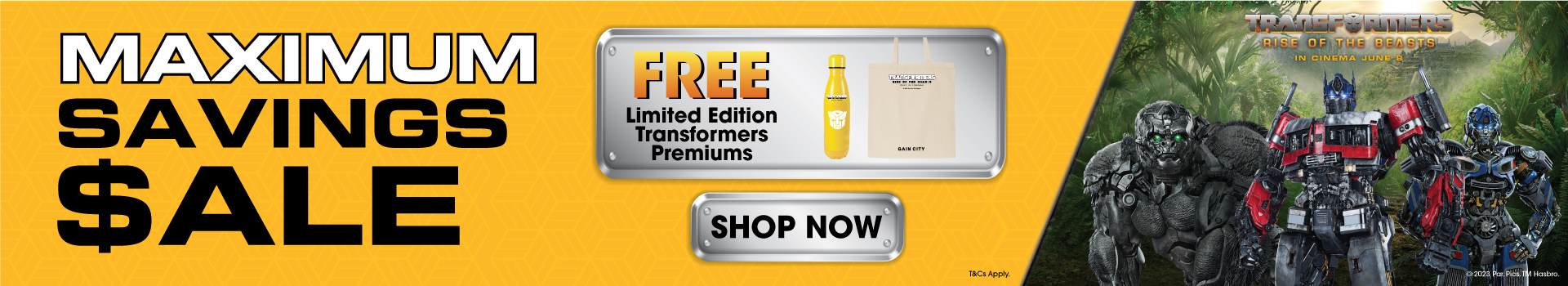 Transformers Sale | Gain City