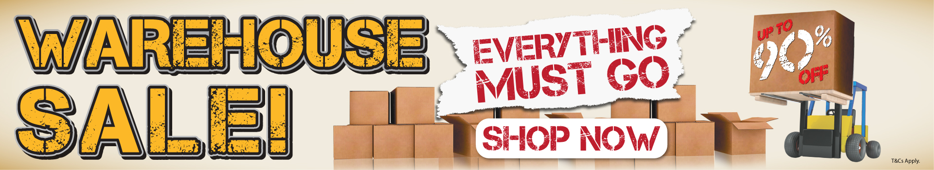WAREHOUSE SALE