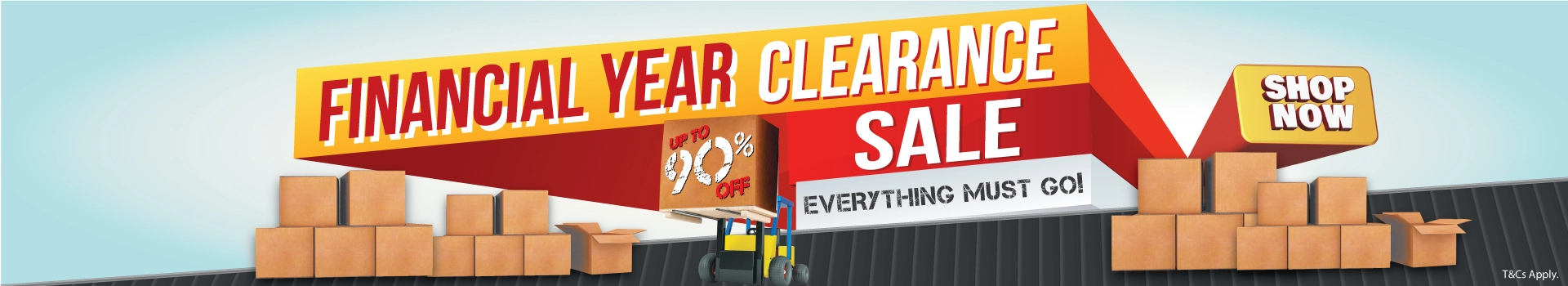 Financial Year Clearance Sale