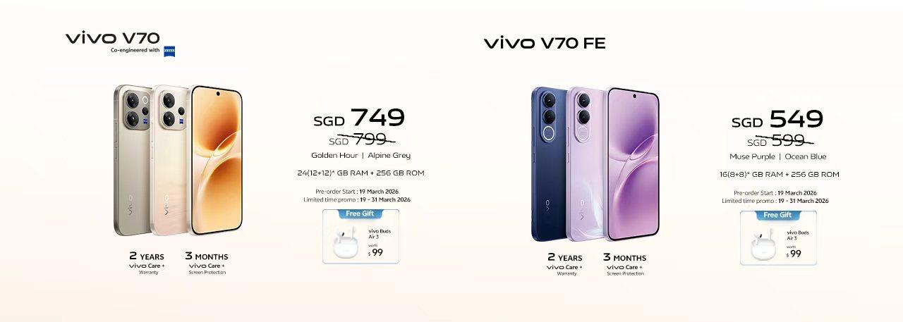 VIVO V70 & V70FE