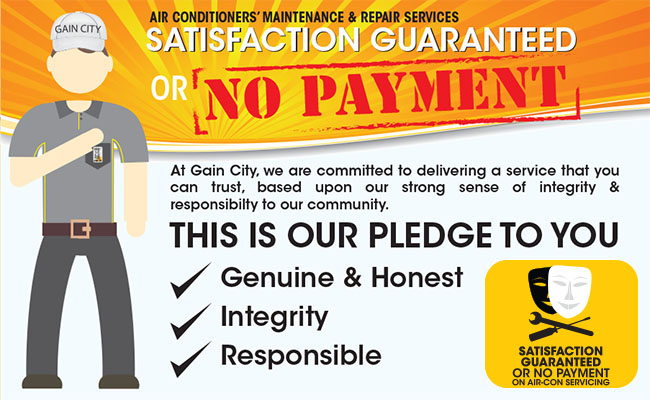 Aircon Maintenance Satisfaction Guaranteed